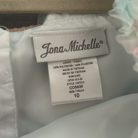 Jona Michelle Colorful Tulle Dress - Picture 7 of 7